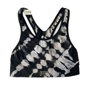 PINK Sport Women’s Sport Bra size XS, Black & White